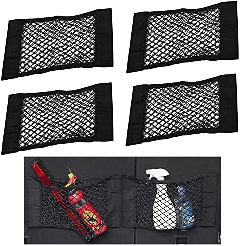 Universal Mesh Cargo Net Storage Net Wall Sticker Organizer Pouch Bag Storage by DIMIK