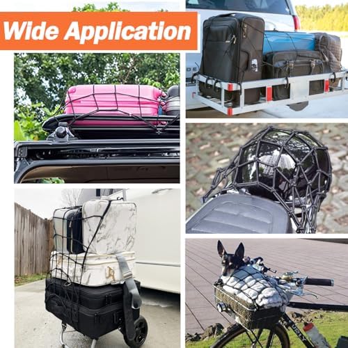 Small Cargo Net 30"x15" Stretches to 60"x30" - Image 3