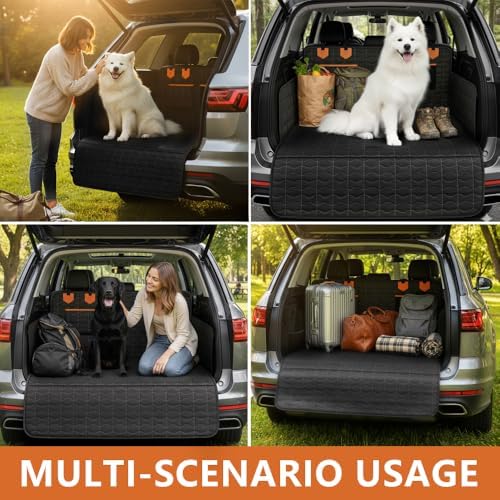 SUV Liner for Dogs, Waterproof Dog Trunk Cover - Image 6
