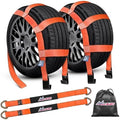Nilight 2Pcs Tow Dolly Basket Straps by Nilight