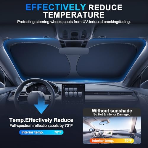 JUSTTOP Windshield Sunshade Fit - Image 3