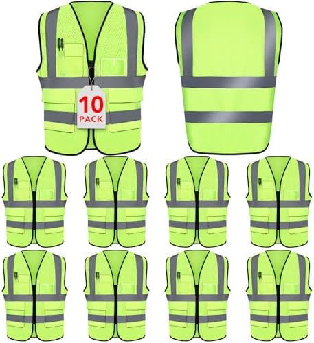 XPCARE Reflective Safety Vests For Women Men, High Visibility Security Vest by XPCARE