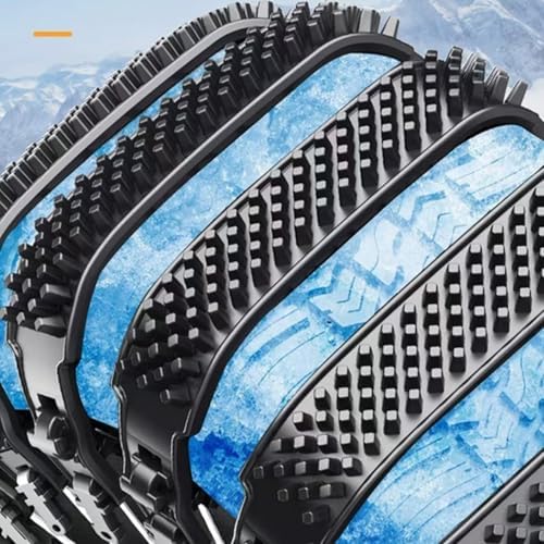 10pcs Auto Anti Skid Straps Vehicle Tire Grip Straps Set Offering on Snow - Image 2