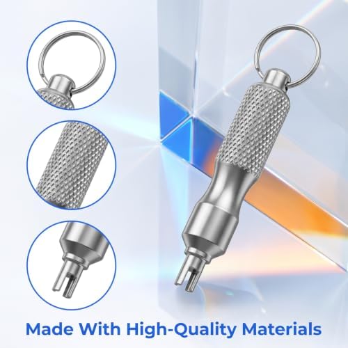 3 Pcs Valve Core Removal Tool Keychain, Valve Stem Removal Tool - Image 6