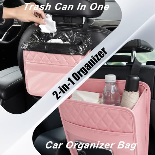 Car Seat Back Organizer – Waterproof Backseat Storage Bag - Image 4