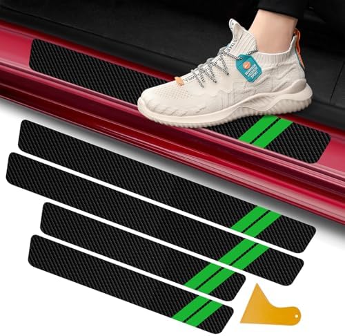 Door Sill Protector Fits for Dodge Charger Challenger Durango by qianjiangLLC