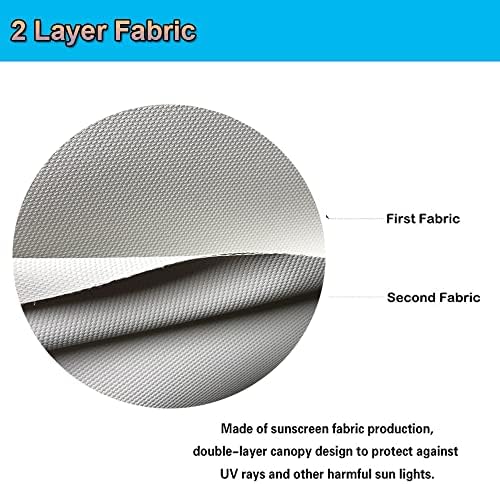 Gven Windshield Sun Shade for 2017-2026 Tesla Model Y/Model 3 Sunshade - Image 4