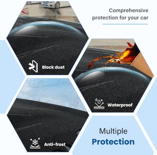 Dash Cover Mat Compatible with Dodge RAM 1500/2500/3500 2009-2018 Car Interior - Image 7