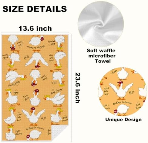 Silly Goose Trump Kitchen Towels Funny Gifts - Image 2