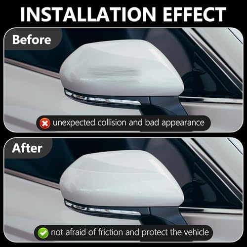 DGSL Car Door Edge Guards Door Sill Protector, 4In x 19.7Ft 5D Carbon Fiber Car - Image 5