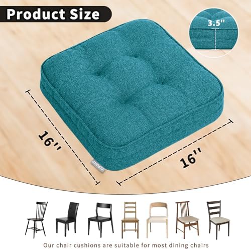 GOFORIT Memory Foam Cushion，Square Seat Cushions - Image 2
