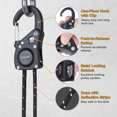 Ayaport Rope Tie Down Ratchet - Image 3