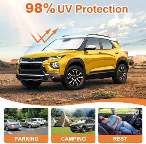 Foldable Front Windshield Sunshade fit - Image 3