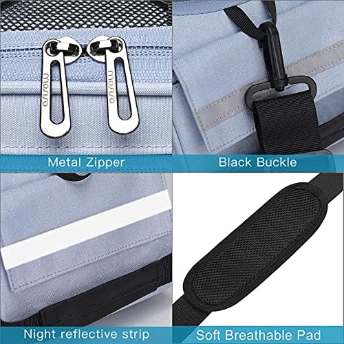 MOSISO Bike Rack Bag, Waterproof Bicycle Trunk Pannier Rear Seat Pouch - Image 5