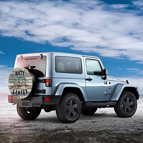 Happy Camper Spare Tire Cover Dust-Proof - Image 6