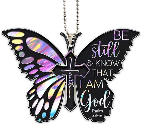 Butterfly Car Hanging Ornament, Hanging Charm Home Decoration Keepsake by Twpribarn