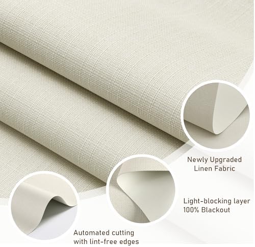 AOSKY Cordless Blackout Roller Shades - Image 2