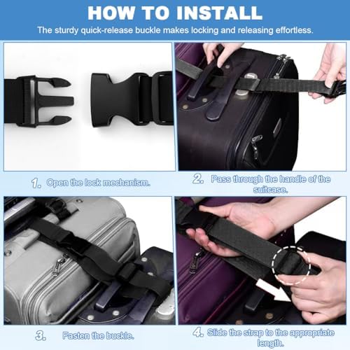 Luggage Connector Straps for Suitcases - Image 4