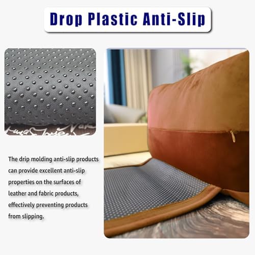 Velvet Recliner Headrest Pillow, Non-Slip Neck Support - Image 3