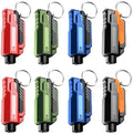 8PCS Car Window Breaker Seatbelt Cutter, Emergency Keychain Car Escape Tool by Unknown