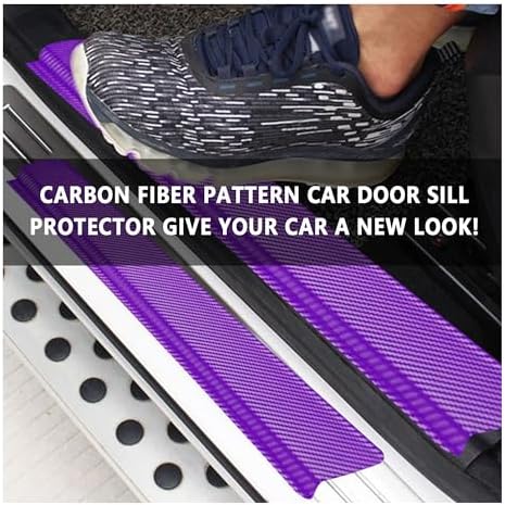 4PCS Car Door Sill Protector - Image 5