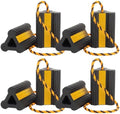 OULEME Heavy Duty Rubber Wheel Chocks by OULEME