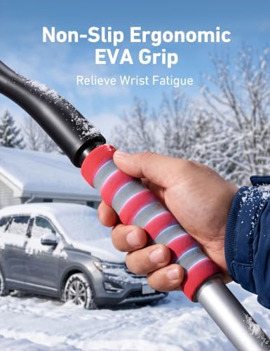 AstroAI 40" 2-in-1 Detachable Snow Brush & Ice Scrapers - Image 6