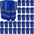 Leumoi 30 Pack Reflective Safety Vest by Leumoi