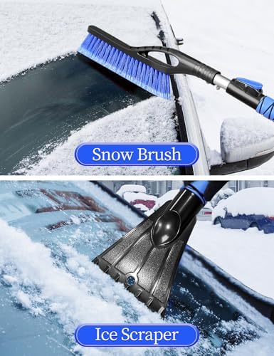 HEEYA Ice Scraper and Brush for Car, Snow Brush for Windshield - Image 2