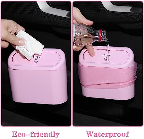 Car Trash Can Bin with Lid - Image 5