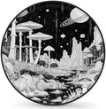 Rv Spare Tire Cover Wheel Mushroom Moon Galaxy Tire Covers Wheel Protectors by FengQuGou