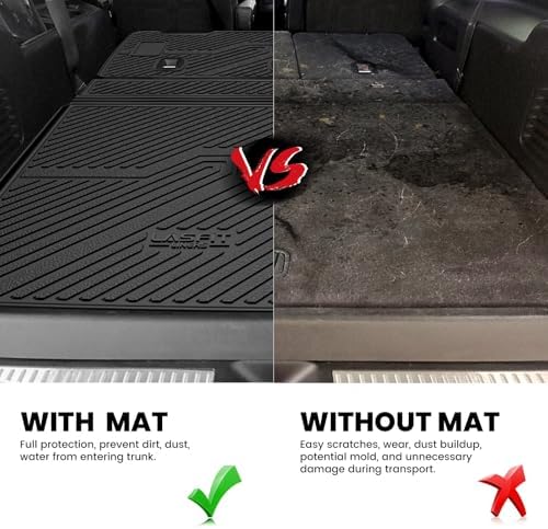 LASFIT Trunk Mat for Chevy Suburban/GMC Yukon XL/Escalade ESV 2015-2020 - Image 6