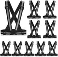 Reflective Vest Running Gear, 2-10Pack High Visible Safety VES by SAWNZC