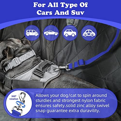 BWOGUE Dog Seat Belt for Car, Headrest Restraint Safety Lead, 1 Pack - Image 5