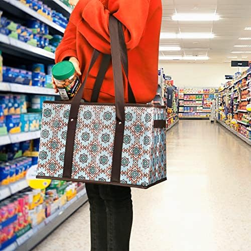 Foraineam Reusable Grocery Bags Set Durable Heavy Duty Tote Bag Collapsible - Image 2