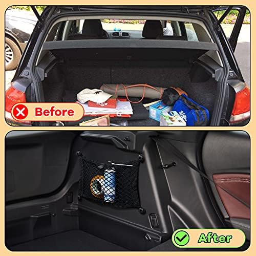 Frienda 4 Pcs Small Cargo Net Boat Storage Mesh Netting, 17.7 X 9.8 Inches - Image 5