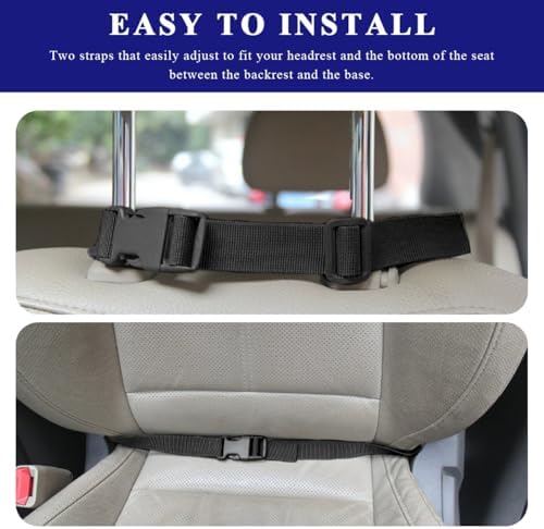 Sun Walker Car Seat Back Organizer, Sag Proof Nylon Vehicle Seat Back Tactical - Image 5