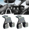 2PCS Car Seat Headrest Hooks, Shiny Crystal Hanger Holder, Backseat Hanger by Unknown