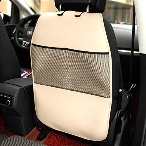 HCMAX 2 Pack Kick Mat Car Seat Back Protector Waterproof Easy to Clean - Image 3