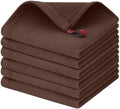 Homaxy 100% Cotton Waffle Weave Dish Cloths, 6 Pack by Homaxy