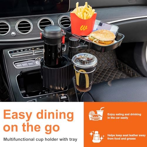 Car Large Cup Holder Expander, 3-in-1 Cupholder Extender - Image 2