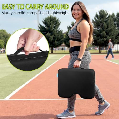 Stadium Seat Cushion for Bleachers, 2-in-1 Reversible Soft & Firm - Image 5