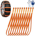 40PCS Tire Traction Straps, Zip Tie Snow Chains, Universal Reusable Anti-Skid by XLATD