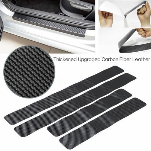 4PCS Car Door Sill Sticker Protecter Compatible - Image 2