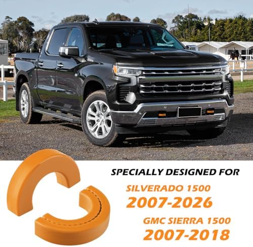 Tow Hook Covers for Silverado 1500/Sierra 1500 Orange - Image 2