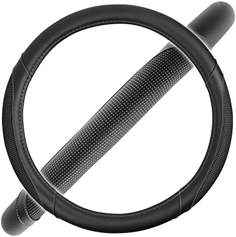 Motor Trend White Steering Wheel Cover by MotorTrend