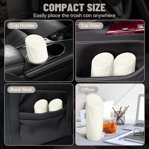 Car Trash Can Bin with Lid - Image 3