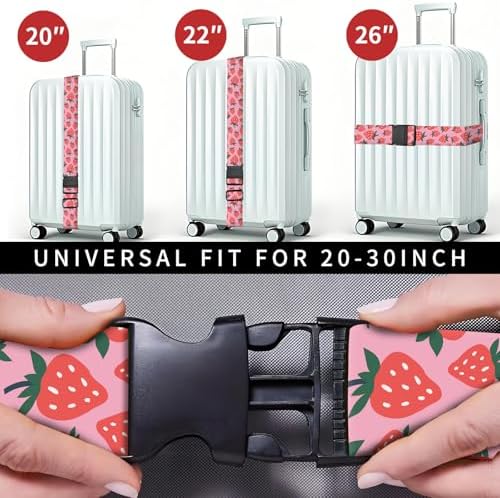 Luggage Straps for Suitcases, Heavy Duty Travel Belt - Image 4