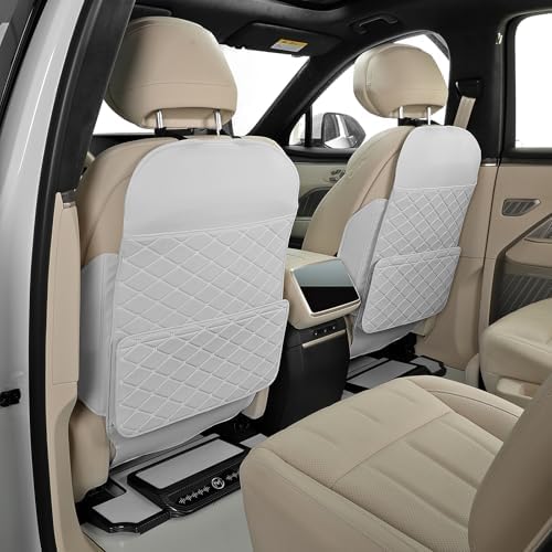 TAIKOO Seat Back Protector, Shields Seat Backs From Kicks and Adds Storage - Image 3