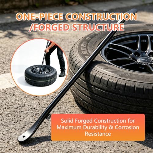Tire Bars for Semi Tires, Heavy Duty tire Iron for tire Tools for Changing Tires - Image 6